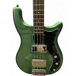 Used Epiphone Embassy Pro Sherwood Green Metallic Electric Bass Guitar