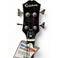 Used Epiphone Embassy Pro Sherwood Green Metallic Electric Bass Guitar