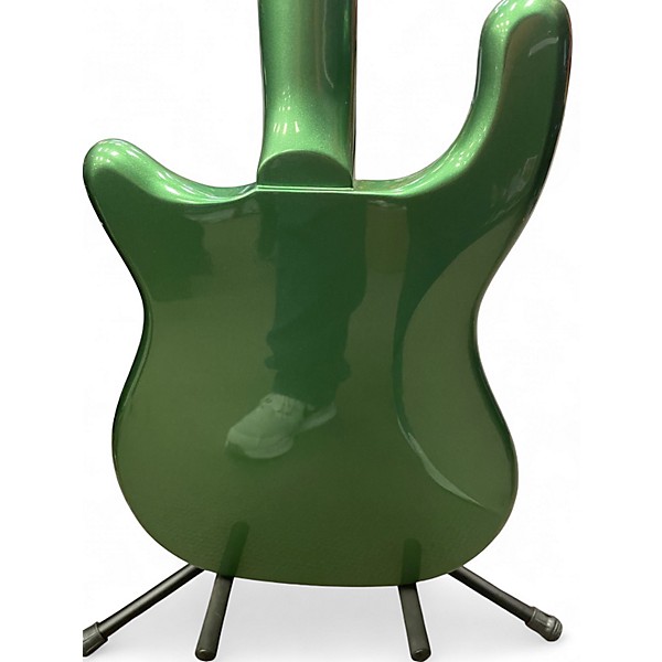 Used Epiphone Embassy Pro Sherwood Green Metallic Electric Bass Guitar