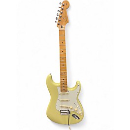 Used Fender Player II Stratocaster Hialeah Yellow Solid Body Electric Guitar