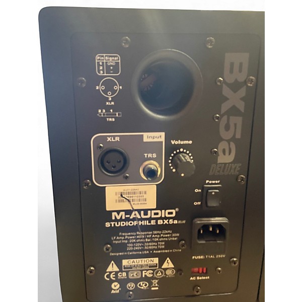 Used M-Audio BX5A Pair Powered Monitor