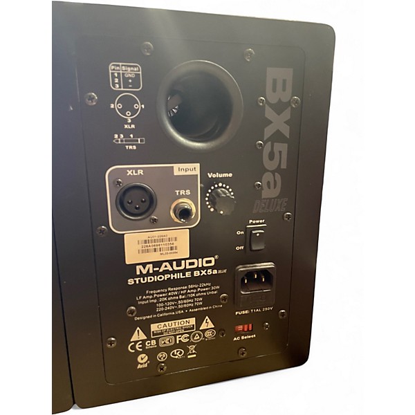 Used M-Audio BX5A Pair Powered Monitor