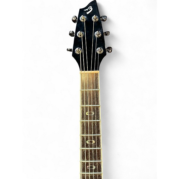 Used Breedlove AC25/CM PLUS Black Acoustic Electric Guitar