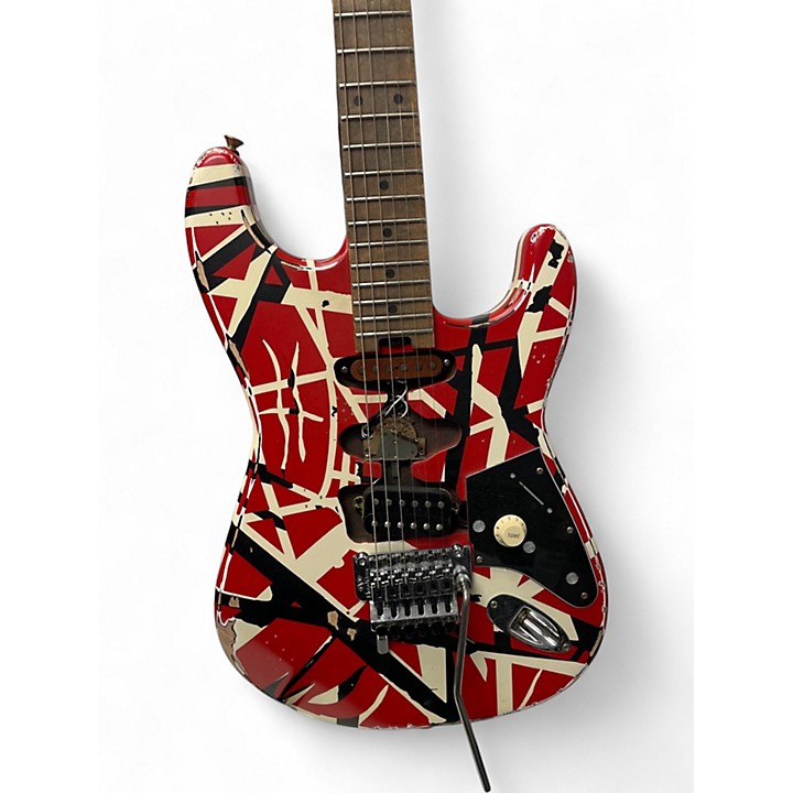 ギター EVH Striped Series Frankie Strat :: Striped Series Frankenstein™ Frankie, Maple
