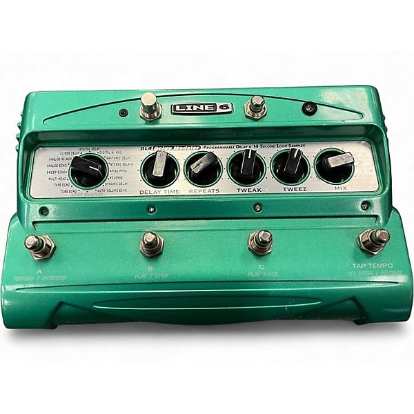 LINE 6 DL4 Delay Modeler グリーン Line 6 DL4 MkII Delay Modeler Pedal | Sweetwater