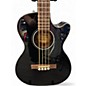 Used Fender CB60SCE Black Acoustic Bass Guitar