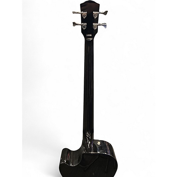 Used Fender CB60SCE Black Acoustic Bass Guitar