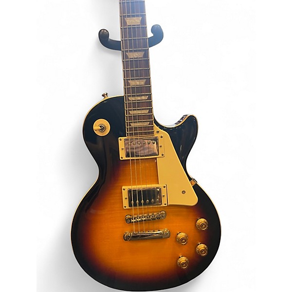 Used Epiphone Les Paul Standard 1950s 2 tone vintage sunburst flame Solid Body Electric Guitar