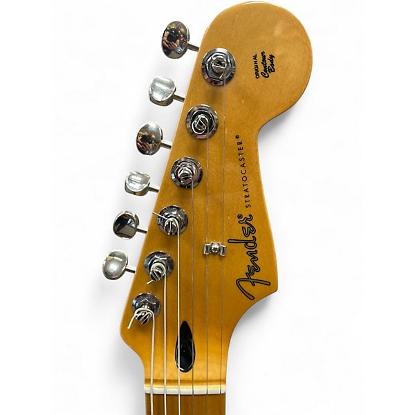 Used Fender Player II Startocaster Orange Burst Solid Body Electric Guitar