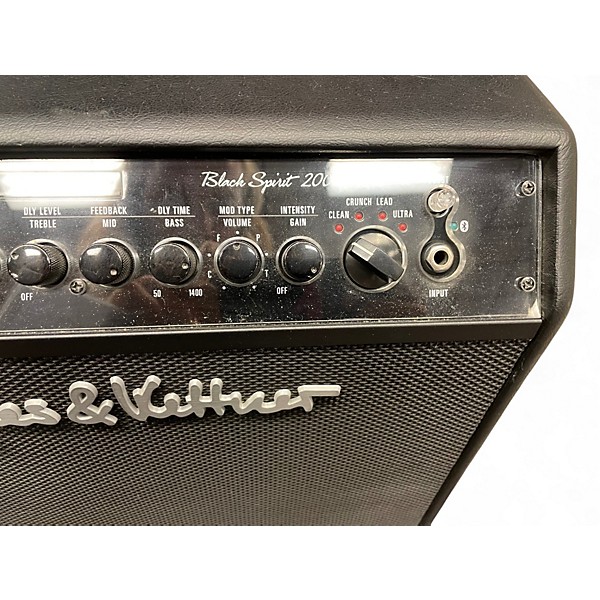 Used Hughes & Kettner black spirit 200 combo Guitar Combo Amp