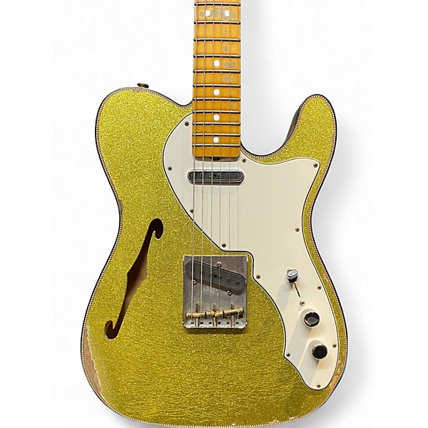 Used Fender CUSTOM SHOP 1960S THINLINE SPARKLE Solid Body Electric Guitar