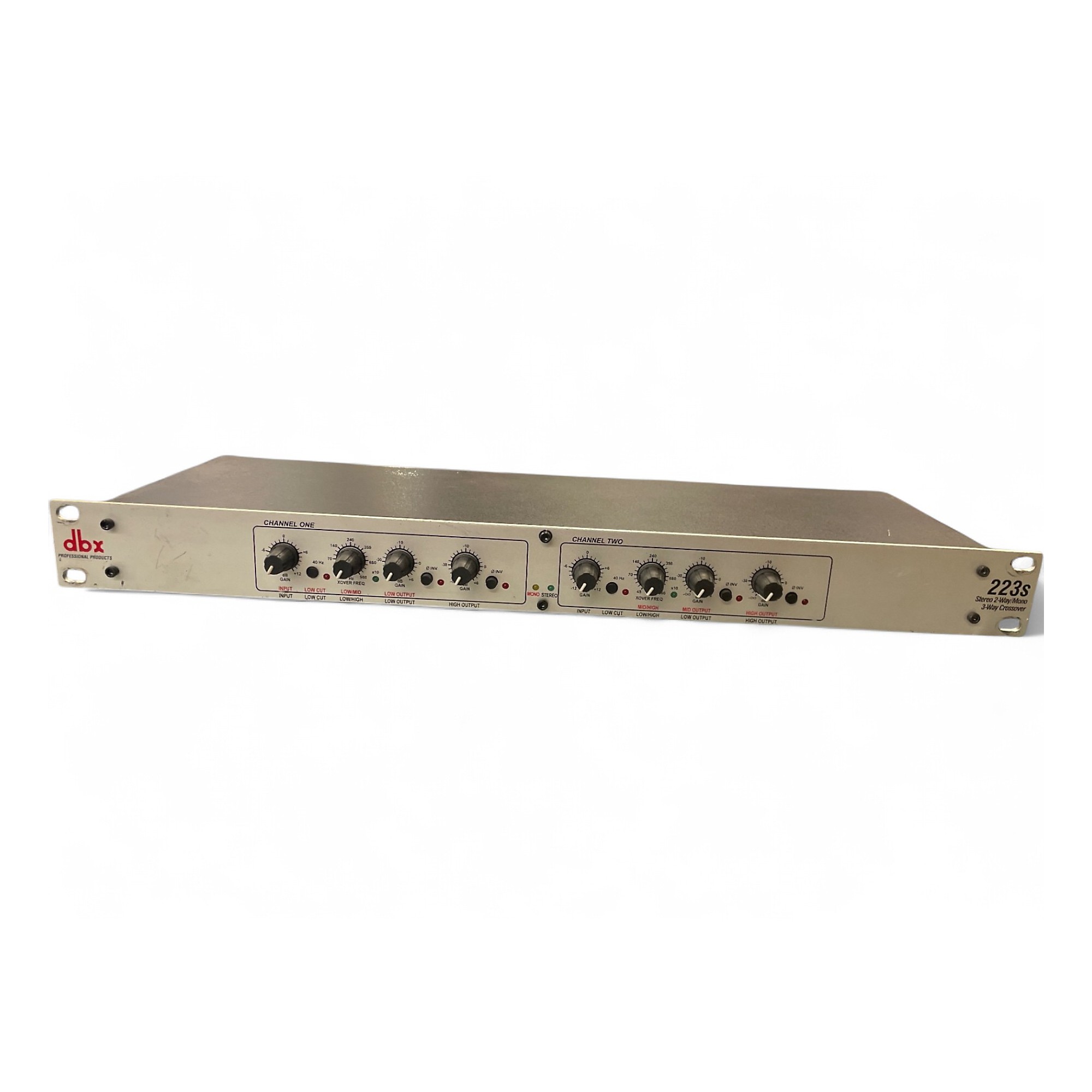 dbx 223xs crossover チャンネルデバイダー　チャンデバ Amazon.com: dbx 223xs Stereo 2-Way, Mono 3-Way Crossover