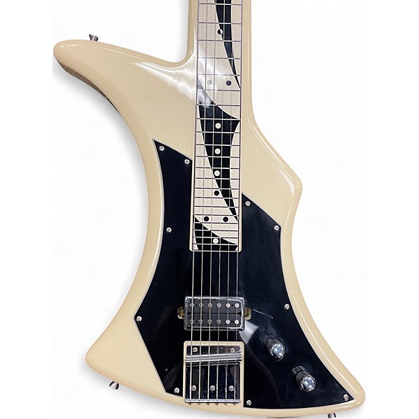 Used Peavey POWER SLIDE Black With White Polka Dots Lap Steel