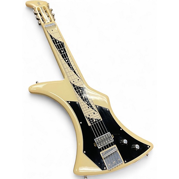 Used Peavey POWER SLIDE Black With White Polka Dots Lap Steel