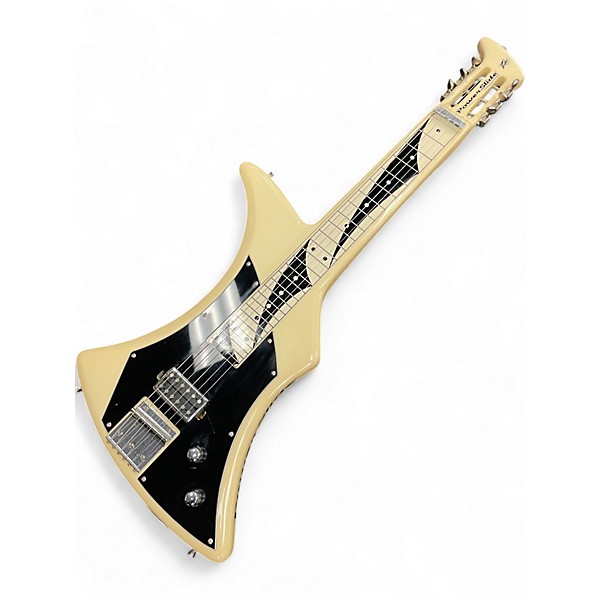 Used Peavey POWER SLIDE Black With White Polka Dots Lap Steel