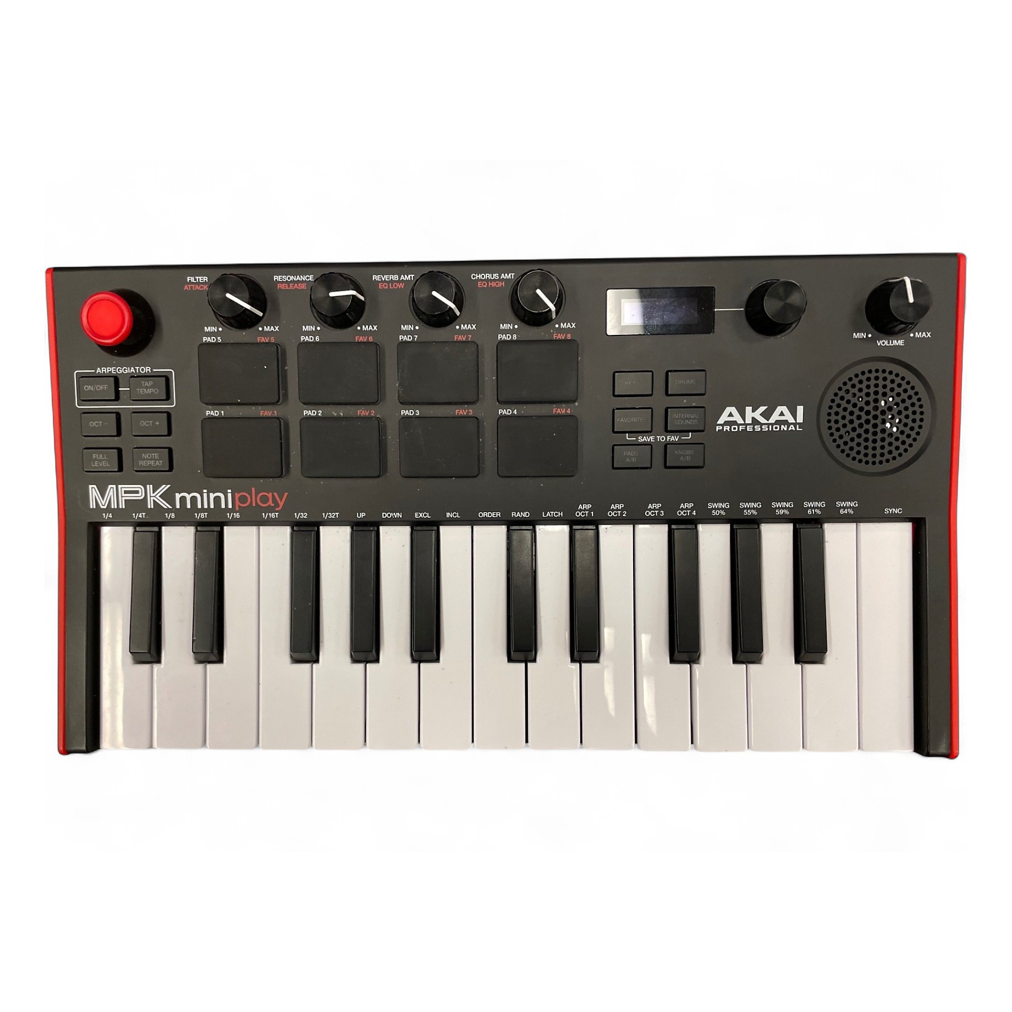 鍵盤楽器 MPKmini play-AKAI PROFESSIONAL Keyboard with Built-in Speaker MPK Mini Play | Akai Pro
