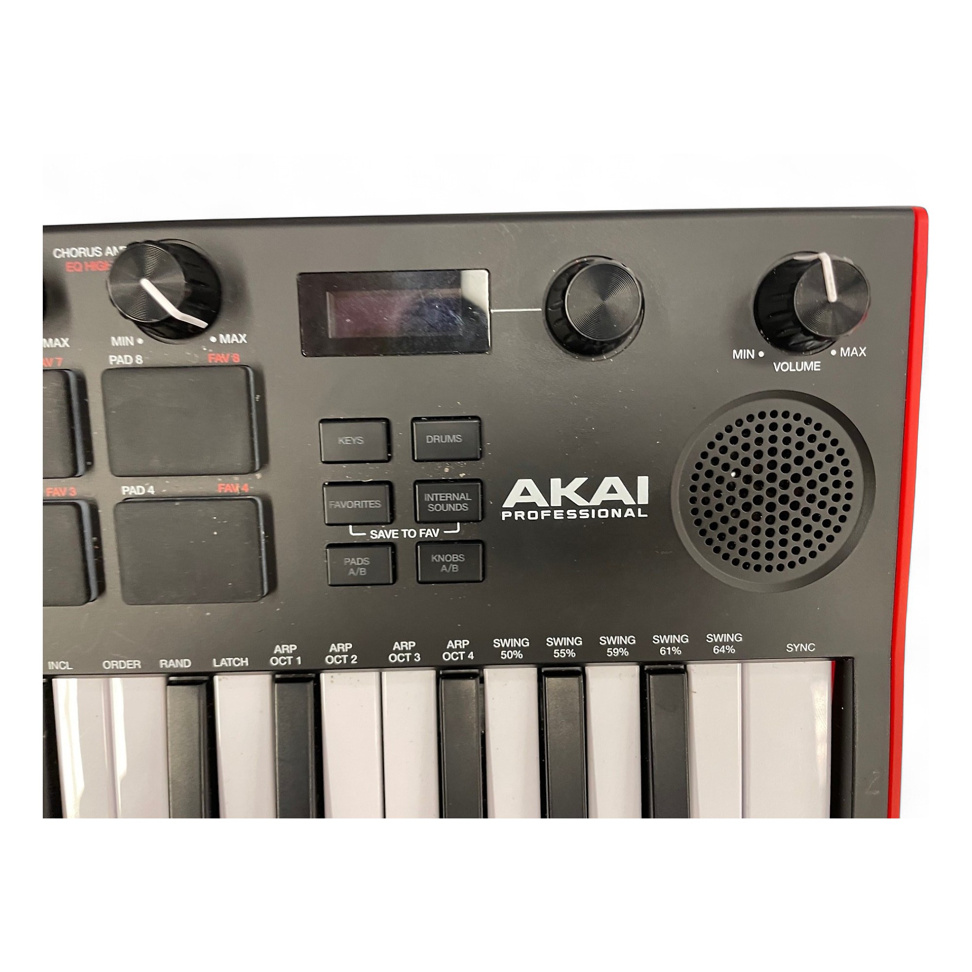 Used Akai Professional MPK miniplay Keyboard Workstation