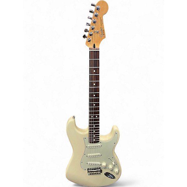 Used Fender Standard Stratocaster Arctic White Solid Body Electric Guitar