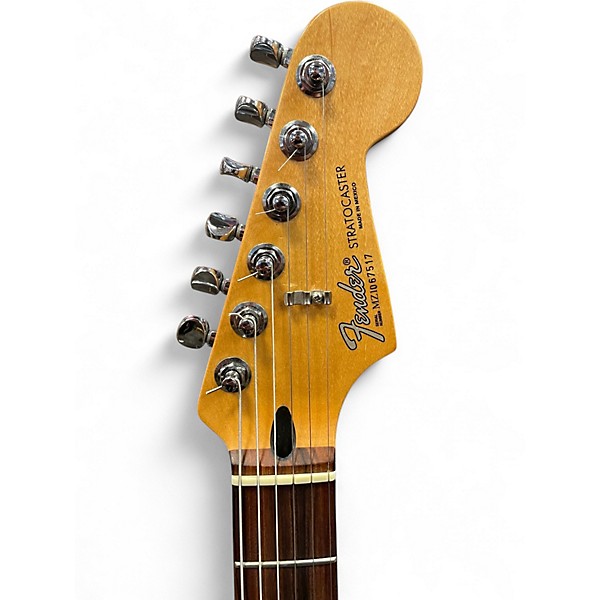 Used Fender Standard Stratocaster Arctic White Solid Body Electric Guitar