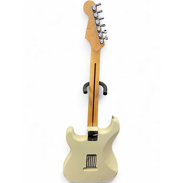 Used Fender Standard Stratocaster Arctic White Solid Body Electric Guitar