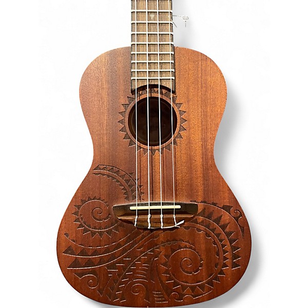 Used Luna UKE TRIBAL MAHOGANY Mahogany Ukulele