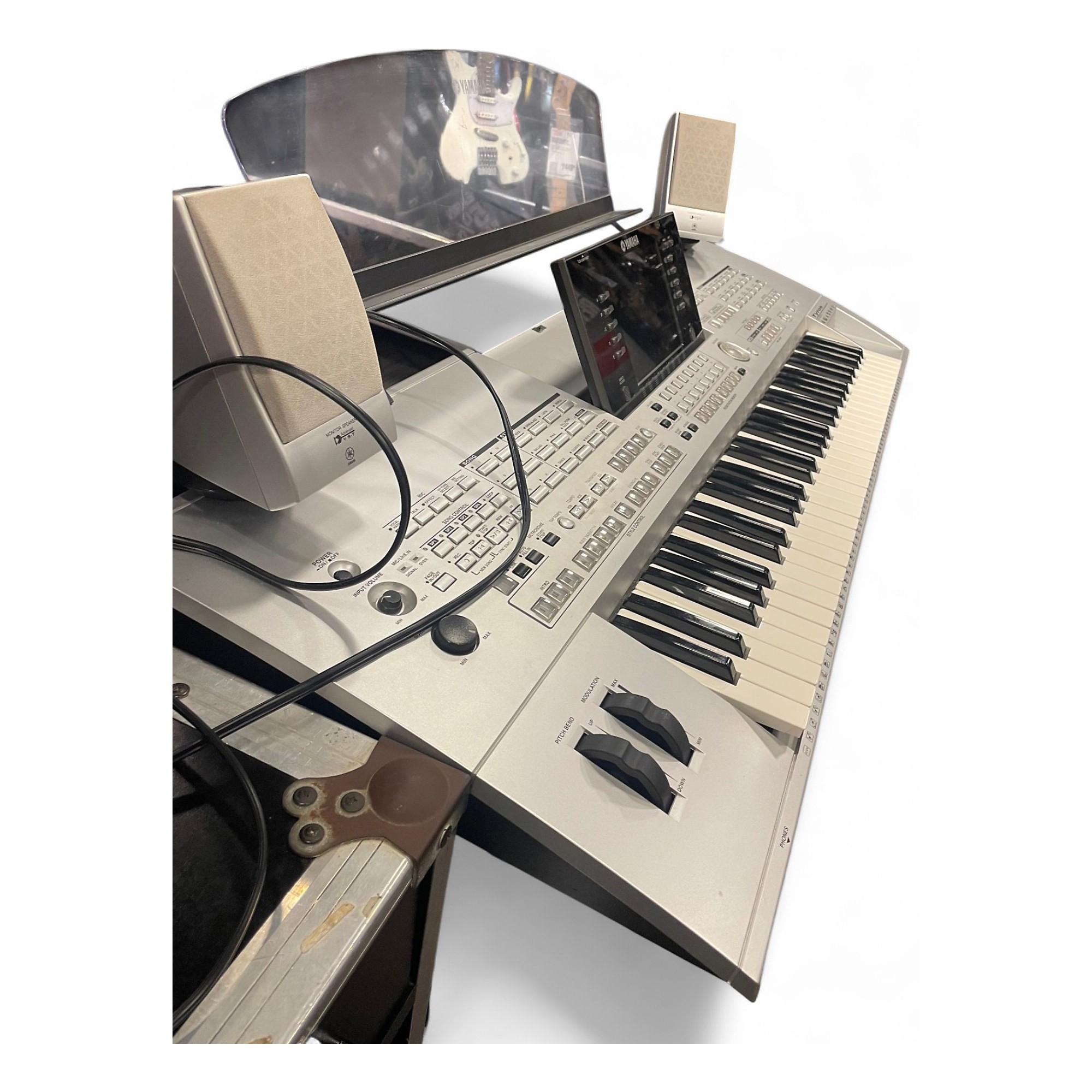 Used Yamaha TYROS 1 61 KEY Keyboard Workstation | Guitar Center