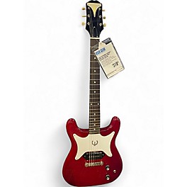 Used Epiphone CORONET WINE RED Solid Body Electric Guitar