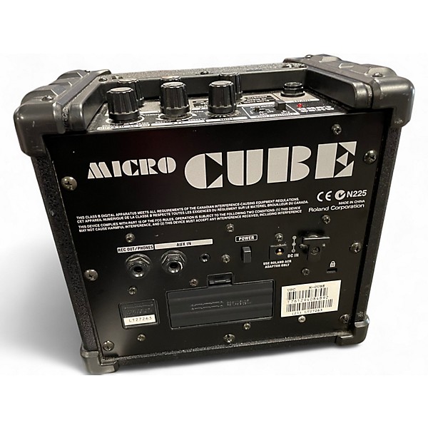 Used Roland Micro Cube Guitar Combo Amp
