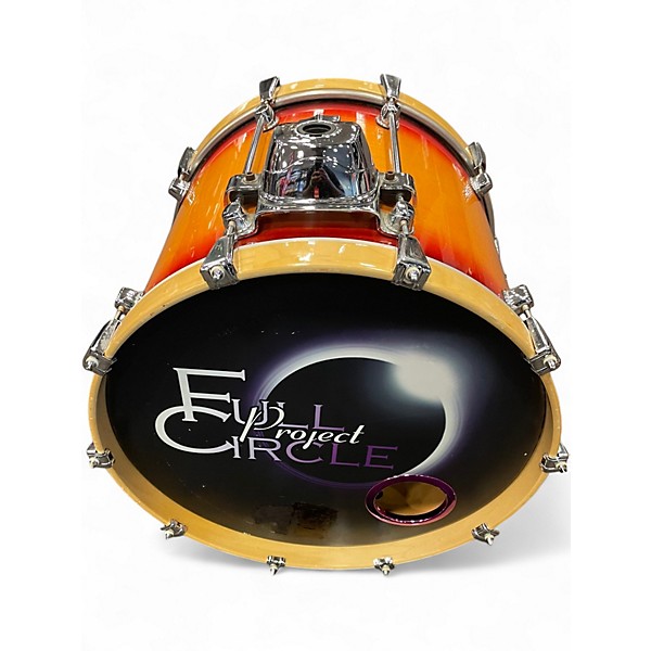 Used Mapex 4 Piece SATURN PRO SUNBURST Drum Kit