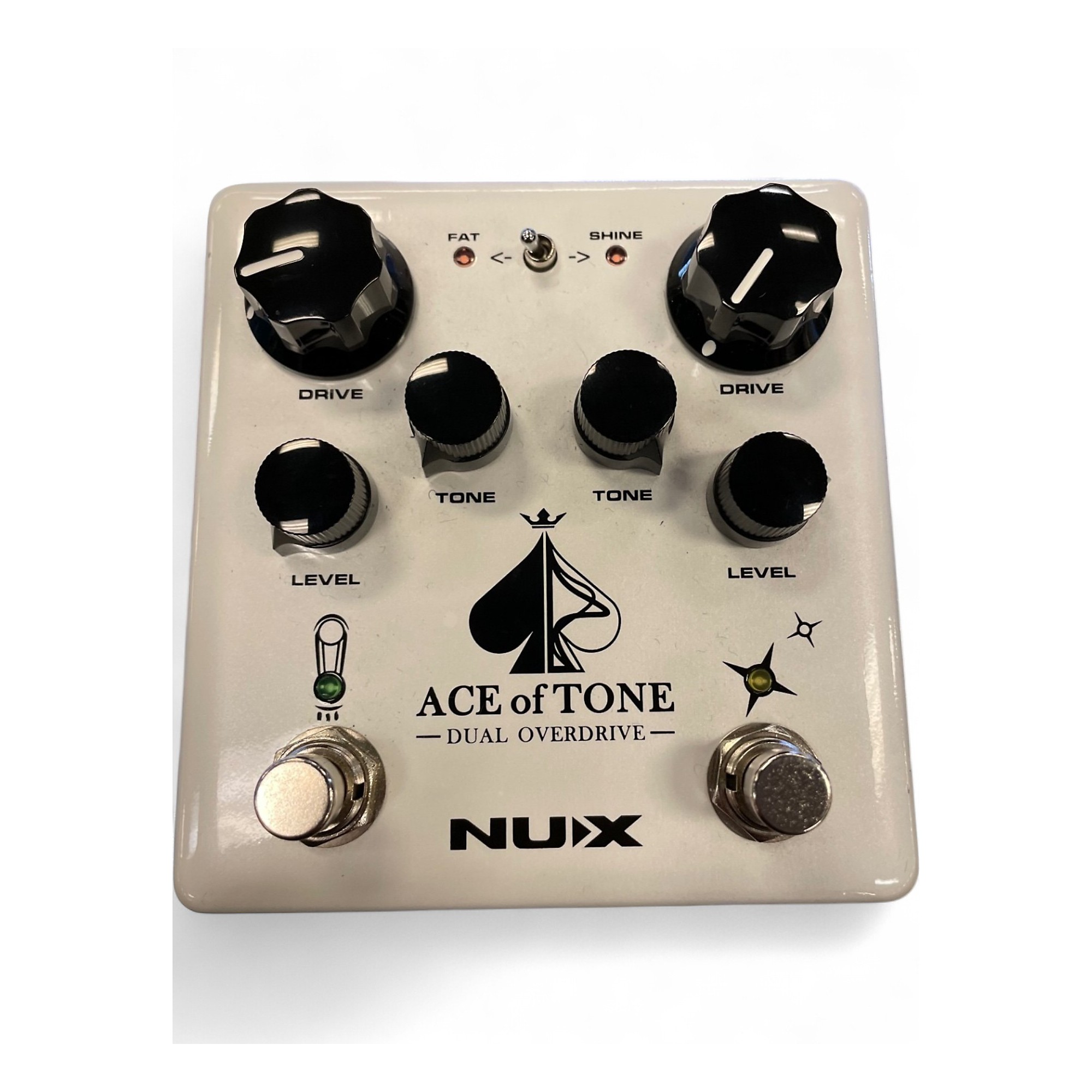 NUX ACE of TONE NDO-5 デュアルオーバードライブペダル Amazon | ニューエックス NUX/ACE of TONE Dual Overdrive