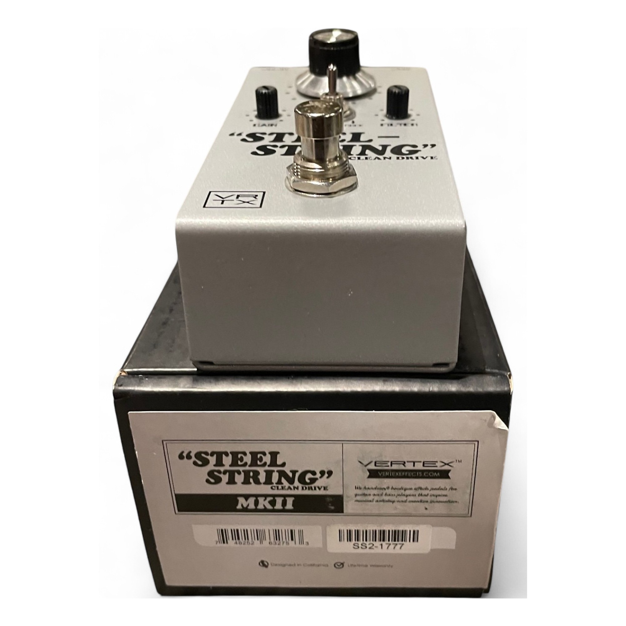 Used Vertex STEEL STRING CLEAN DRIVE Effect Pedal | Guitar
