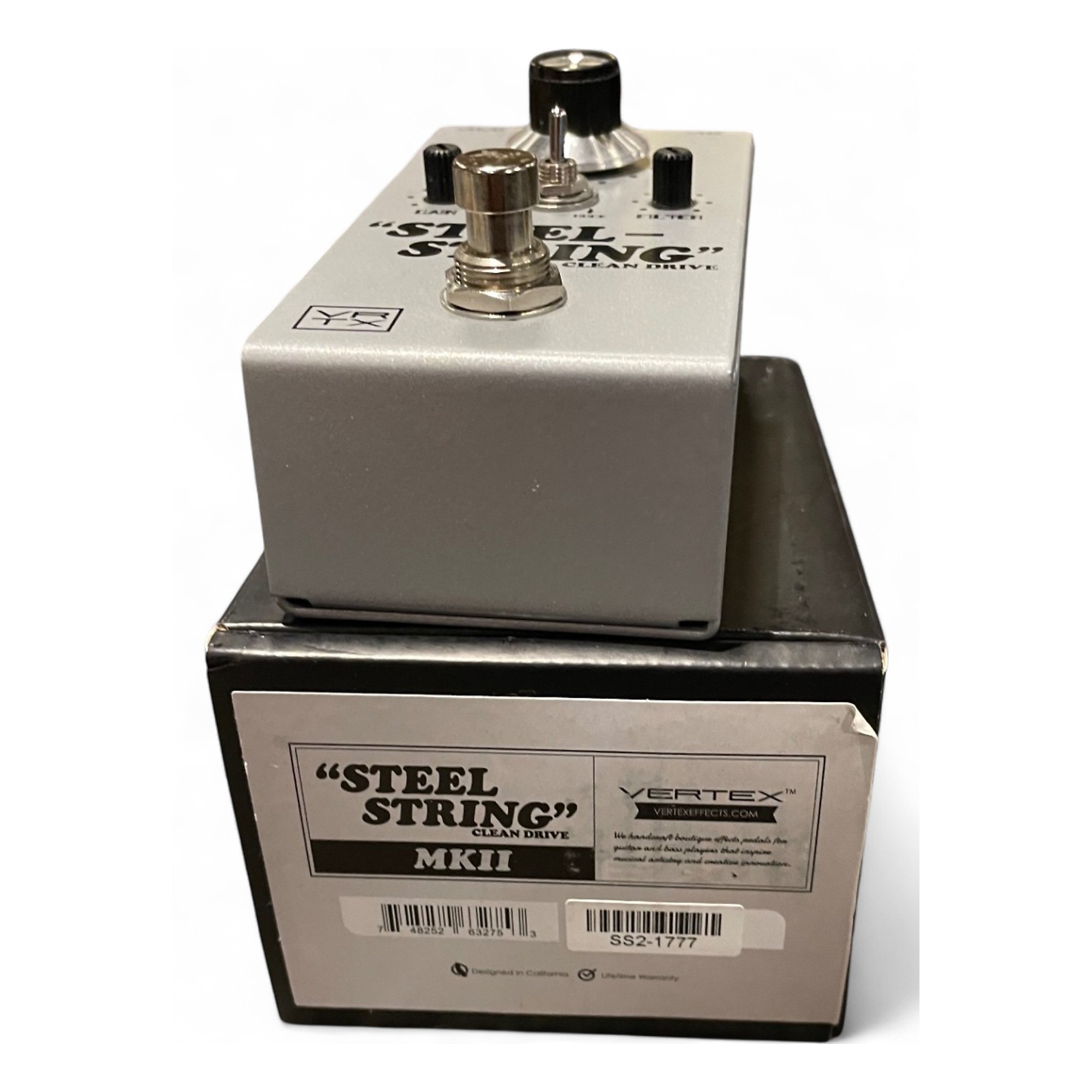 Used Vertex STEEL STRING CLEAN DRIVE Effect Pedal | Guitar