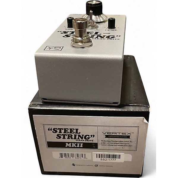 Used Vertex STEEL STRING CLEAN DRIVE Effect Pedal