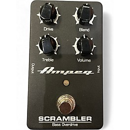 Used Ampeg Scrambler Bass Effect Pedal