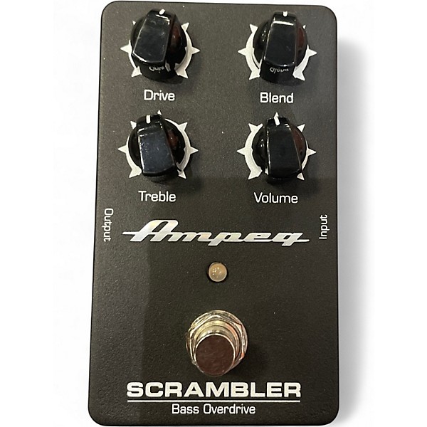 Used Ampeg Scrambler Bass Effect Pedal