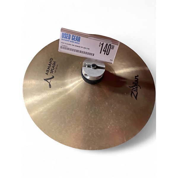 Used Zildjian 10in Armand Splash Cymbal