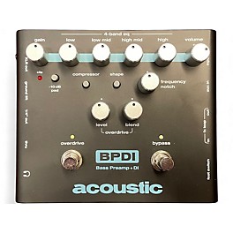 Used Acoustic bpdi Bass Preamp