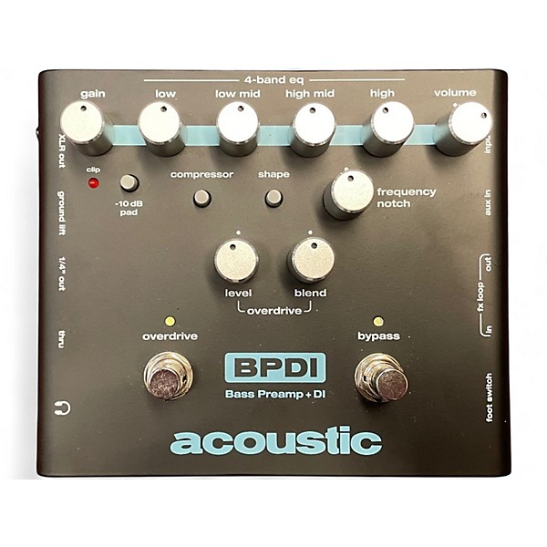 Used Acoustic bpdi Bass Preamp