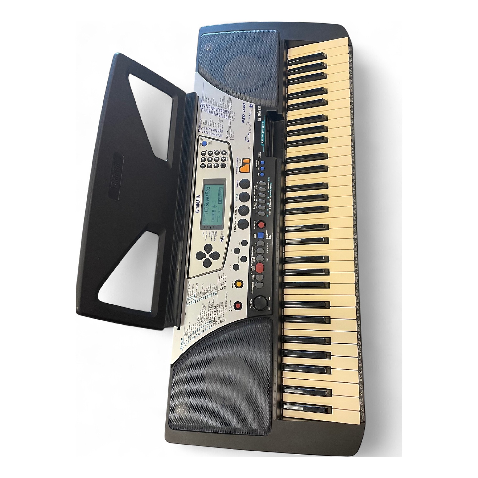 Used Yamaha PSR340 Digital Piano | Guitar Center
