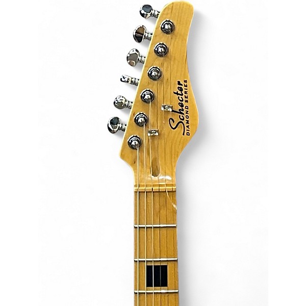 Used Schecter Guitar Research PT Fastback Black Solid Body Electric Guitar