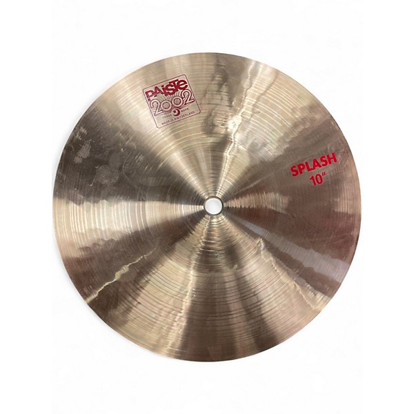 Used Paiste 10in 2002 SPLASH Cymbal