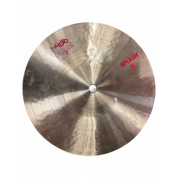 Used Paiste 10in 2002 SPLASH Cymbal