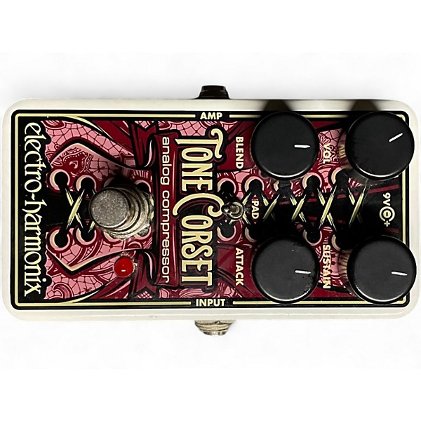 Used Electro-Harmonix Tone Corset Analog Compressor Effect Pedal