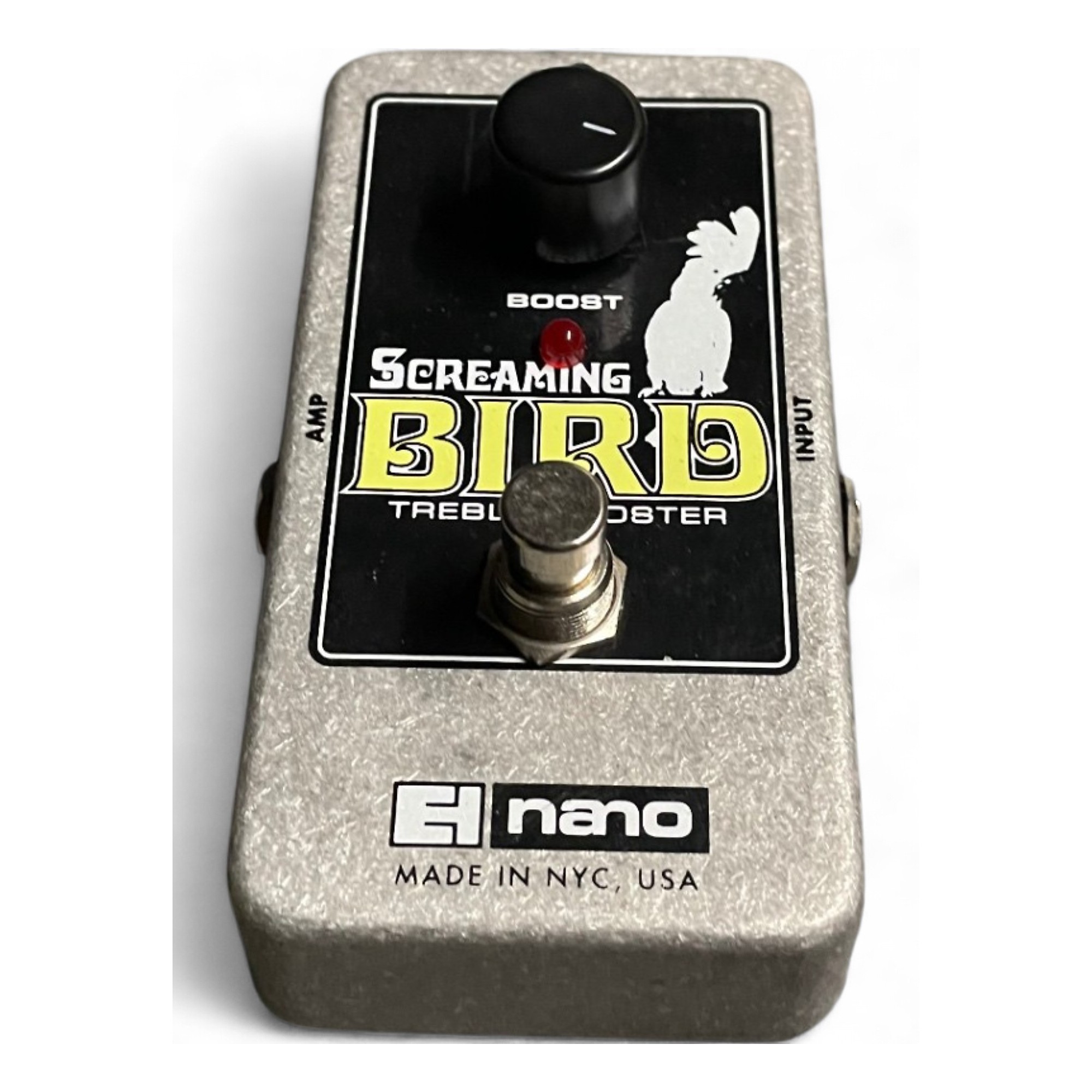 Used Electro-Harmonix Screaming Bird Treble Booster Effect