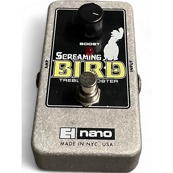 Used Electro-Harmonix Screaming Bird Treble Booster Effect