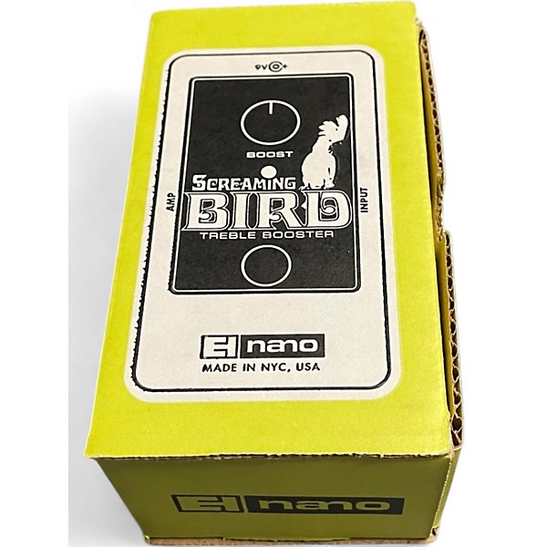 Used Electro-Harmonix Screaming Bird Treble Booster Effect