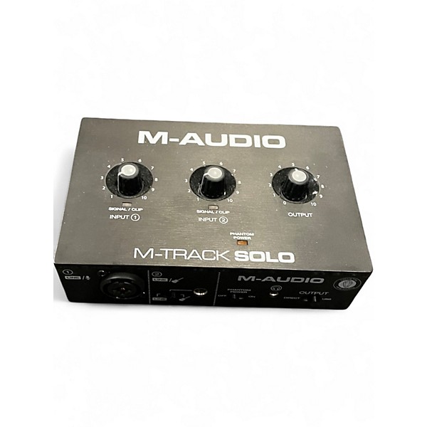 Used M-Audio M TRACK SOLO Audio Interface