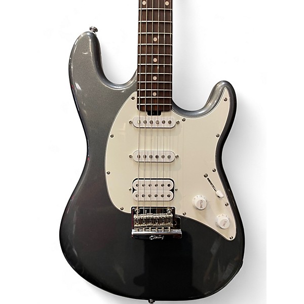 Used Sterling by Music Man Cutless Gunmetal Gray Solid Body Electric Guitar