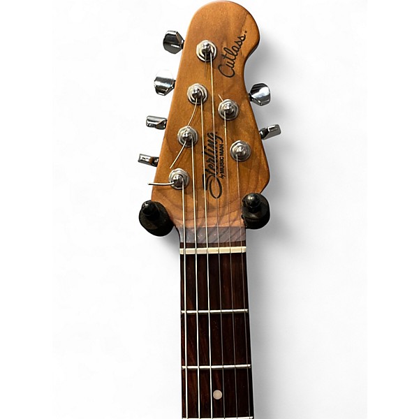 Used Sterling by Music Man Cutless Gunmetal Gray Solid Body Electric Guitar