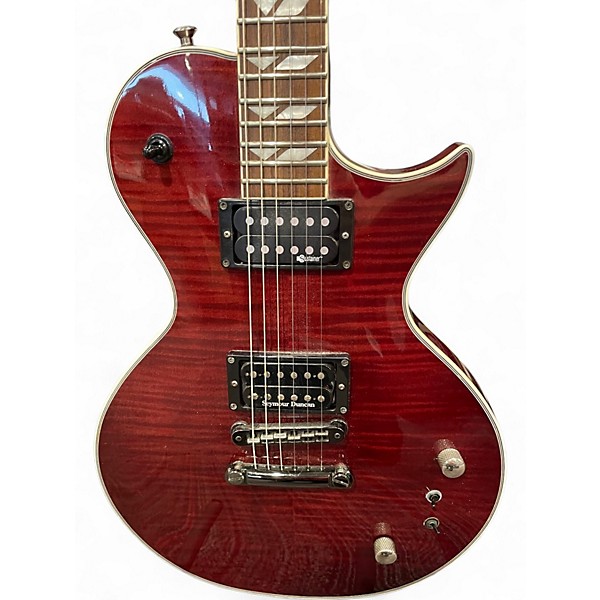 Used Fernandes monterey Cherry Solid Body Electric Guitar